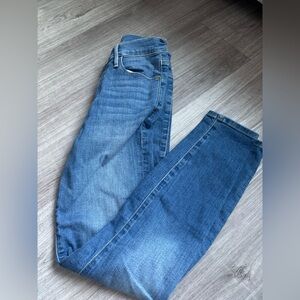 Frame Denim Blue Classic Straight Jeans. Size 24